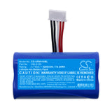 Battery for Urovo i9100 HBL9100 3.7V Li-ion 5200mAh / 19.24Wh