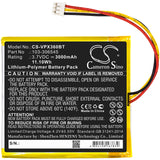 Battery for Visonic PowerMaster 360R 103-306545 3.7V Li-Polymer 3000mAh / 11.10