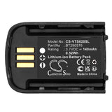 Battery for VTech iS6200 BT290576 3.7V Li-ion 140mAh / 0.52Wh