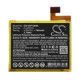 Battery for Verizon PVG100E TLp007A1 3.85V Li-Polymer 700mAh / 2.70Wh