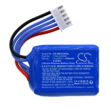 Battery for eUHR eU340 Smartsafe 1100-000080 14.8V Li-Polymer 450mAh / 6.66Wh