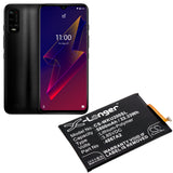 Battery for Wiko Power U20 4867A2 3.85V Li-Polymer 5800mAh / 22.33Wh