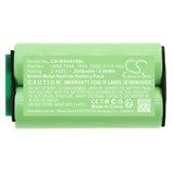 Battery for Wahl 8786 0114-300, 1854, 1854-7988, 1855 2.4V Ni-MH 2000mAh / 4.80