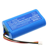 Battery for XTOOL InPlus IK618 Automotive Key Pr 18650-1S2P 3.7V Li-ion 5200mAh 