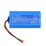 Battery for XTOOL InPlus IK618 Automotive Key Pr 18650-1S2P 3.7V Li-ion 5200mAh 
