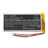 Battery for XTOOL PS70 KPL604193, KPL6065100 3.7V Li-Polymer 2500mAh / 9.25Wh