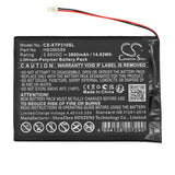 Battery for XTOOL X100PAD AUTO Key Programmer Ta HB386589 3.85V Li-Polymer 3800m