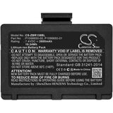Battery for Zebra ZR138 P1098850-00, P1098850-002, P1098850-01 7.4V Li-ion 2600m