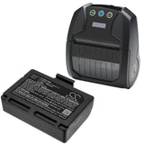 Battery for Zebra ZR138 P1098850-00, P1098850-002, P1098850-01 7.4V Li-ion 2600m