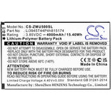 Battery for ZTE MU501 Li3945T44P4h815174 3.85V Li-Polymer 4000mAh / 15.40Wh