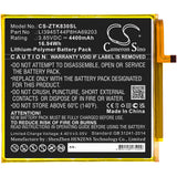 Battery for ZTE Zpad 8 LI3945T44P8HA69203 3.85V Li-Polymer 4400mAh / 16.94Wh