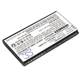 Battery for Orbic Speed 5G UW BTE-4401, R500L5 3.8V Li-Polymer 4800mAh / 18.24W