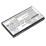 Battery for Orbic R500L5 BTE-4401, R500L5 3.8V Li-Polymer 4800mAh / 18.24Wh