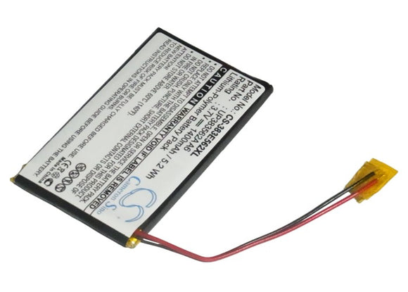 Battery for Palm Tungsten E UP383562A A6 3.7V Li-Polymer 1250mAh / 4.63Wh