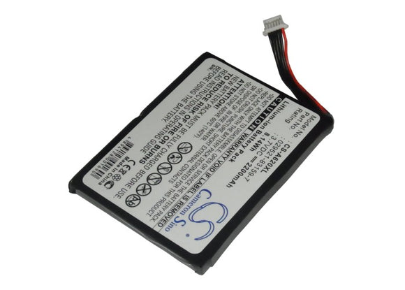 Battery for Asus Mypal A620BT 029521-83159-7, B521103 3.7V Li-ion 2200mAh