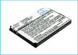 Battery for Acer beTouch E100 A7BTA040H, BT.00107.005, US473850A8T 1S1P 3.7V Li-