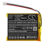 Battery for AUTOKEYSPROTOOL CK-100 755060PVT 3.7V Li-Polymer 2900mAh / 10.73Wh