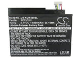 Battery for Acer Iconia Tab W3 AP13G3N 3.7V Li-Polymer 6800mAh / 25.16Wh