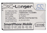 Battery for Acer Liquid Z3 Dual SIM AP32 (1ICP4/40/72), KT.0010K.005, VK365072AR