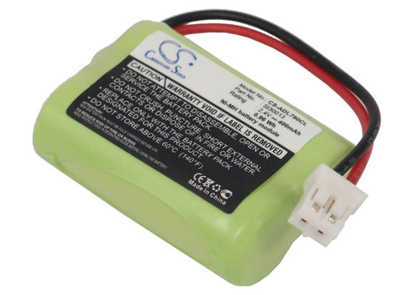 Battery for Audioline DECT 7500 Plus SL30013 2.4V Ni-MH 400mAh / 0.96Wh