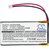 Battery for ACME FlyCamOne HD FCHD17, PL502548 3.7V Li-Polymer 550mAh / 2.04Wh