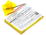 Battery for Astro A50 SRP603443 3.7V Li-Polymer 800mAh / 2.96Wh