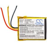 Battery for AKG N60 NC AEC402933 3.7V Li-Polymer 320mAh / 1.18Wh