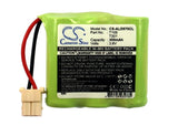 Battery for Audioline 971G 3.6V Ni-MH 300mAh / 1.08Wh