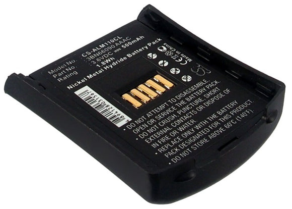 Battery for Alcatel Mobile 100 Reflexes 3BN66089 AAAC, 3BN66090 AAAC 3.6V Ni-MH 