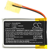 Battery for Altec Lansing IMW257-MT LZ502535 3.7V Li-Polymer 400mAh / 1.48Wh