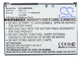 Battery for Asus M536 SBP-10 3.7V Li-ion 1300mAh / 4.81Wh
