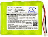 Battery for AEMC PEL 102 2137.52, 2137.61, 2137.75, 2137.81, 694483 8.4V Ni-MH 7