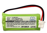 Battery for AT&T EL52200 BT166342, BT183342, BT266342, BT283342 2.4V Ni-MH 700mA