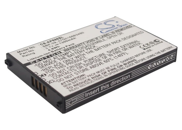 Battery for Asus Mypal A626 07G0166B3450, SBP-09 3.7V Li-ion 1300mAh