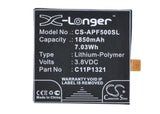 Battery for Asus A68M C11P1321 3.8V Li-Polymer 1850mAh / 7.03Wh