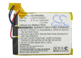 Battery for Archos A43IT L04041200625 3.7V Li-Polymer 1600mAh