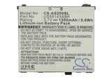 Battery for Acer F1 A78TAD20F, US55143A9H 3.7V Li-ion 1500mAh / 5.6Wh
