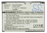 Battery for AT&T SMT-5700 BTR5700B 3.7V Li-ion 1200mAh / 4.44Wh