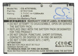 Battery for AT&T SMT5700 BTR5700B 3.7V Li-ion 1200mAh / 4.44Wh