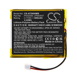 Battery for Alecto DBX-60 LP062937, P002009 3.7V Li-Polymer 600mAh / 2.22Wh