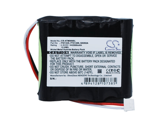 Battery for Anritsu MT9090A G0202A, PT01426, PT01496 4.8V Ni-MH 2500mAh / 12.00W