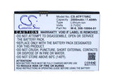 Battery for Netgear Fuse 779 5200087, W-7, W-7a, W-8a 3.7V Li-ion 2000mAh / 7.40