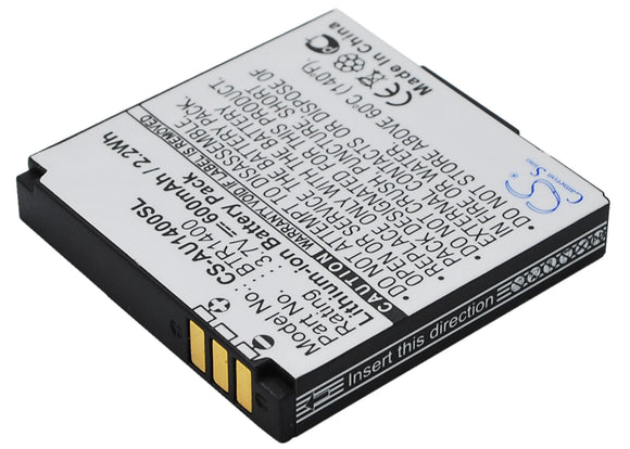 Battery for Audiovox PPC-1400 Slice BTR1400, BTR-1400 3.7V Li-ion 600mAh