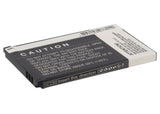 Battery for Audiovox E1000 Slider BTR1238 3.7V Li-ion 650mAh / 2.41Wh