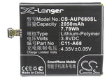 Battery for Asus A68 C11-A68 3.8V Li-Polymer 2050mAh / 7.79Wh
