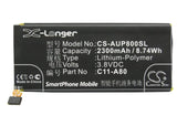 Battery for Asus A80 C11-A80 3.8V Li-Polymer 2300mAh / 8.74Wh