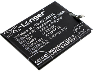 Battery for Asus ZC521TL C11P1614 3.85V Li-Polymer 5000mAh / 19.25Wh
