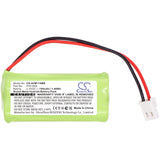 Battery for Alecto DBX-111 P001994 2.4V Ni-MH 700mAh / 1.68Wh