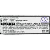 Battery for Archos 40 Neon AC40NE 3.7V Li-ion 1200mAh / 4.44Wh