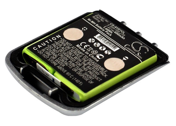 Battery for Openphone 24 4.999.046.235, 4999046235 2.4V Ni-MH 600mAh / 1.44Wh
